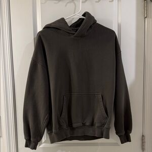 Abercrombie & Fitch Essential Popover Hoodie XS green